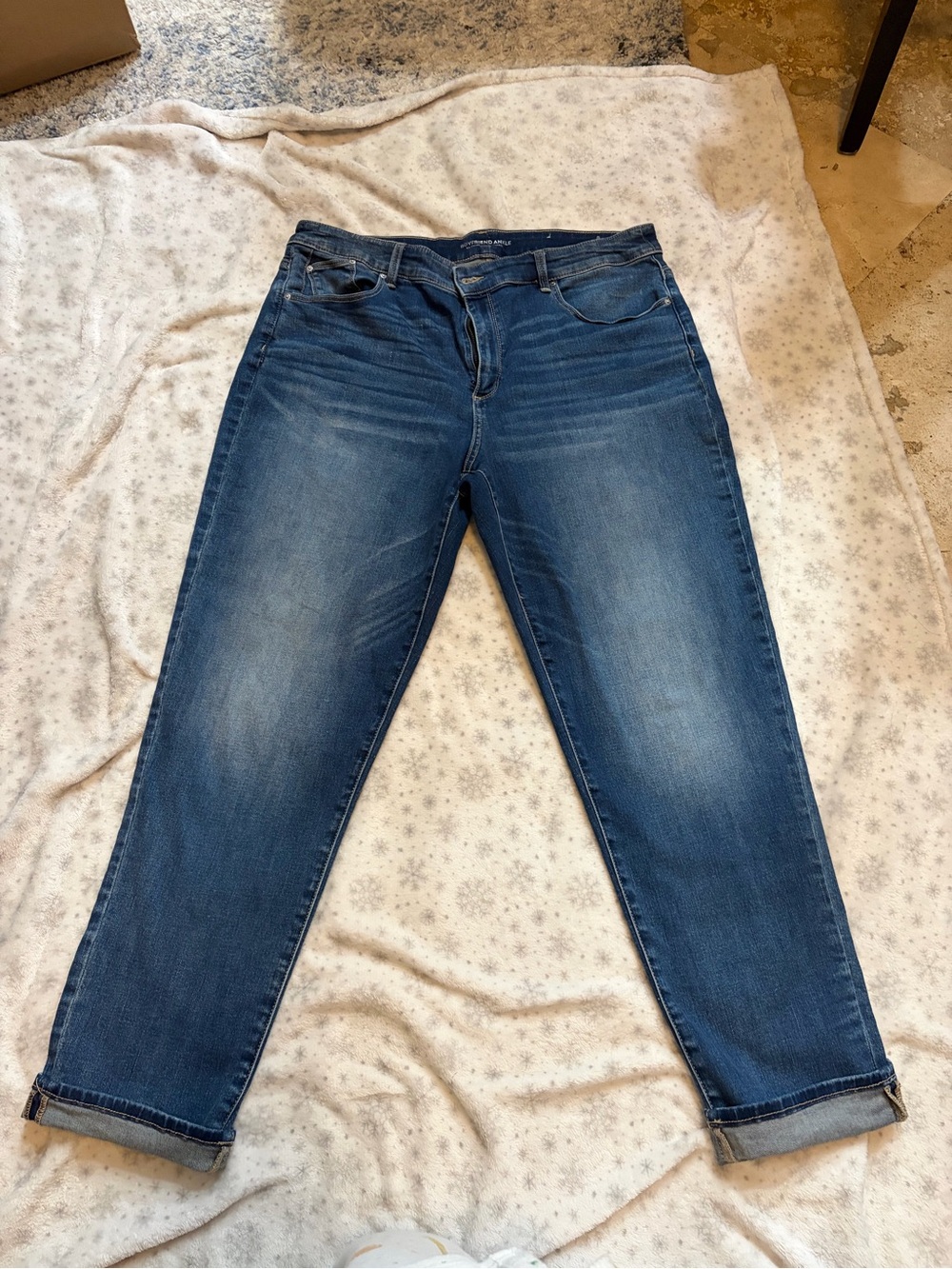Women’s Chico’s Boyfriend Ankle Relaxed Fit Jeans